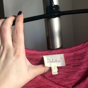 Anthropologie Deletta Handkerchief Tee